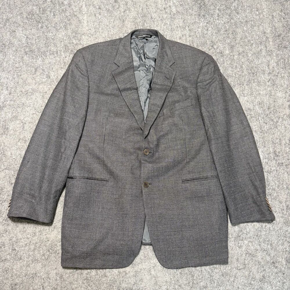 Ermenegildo Zegna Cambridge Blazer Jacket 44R Mens 100% Wool Sport Coat 2 Button